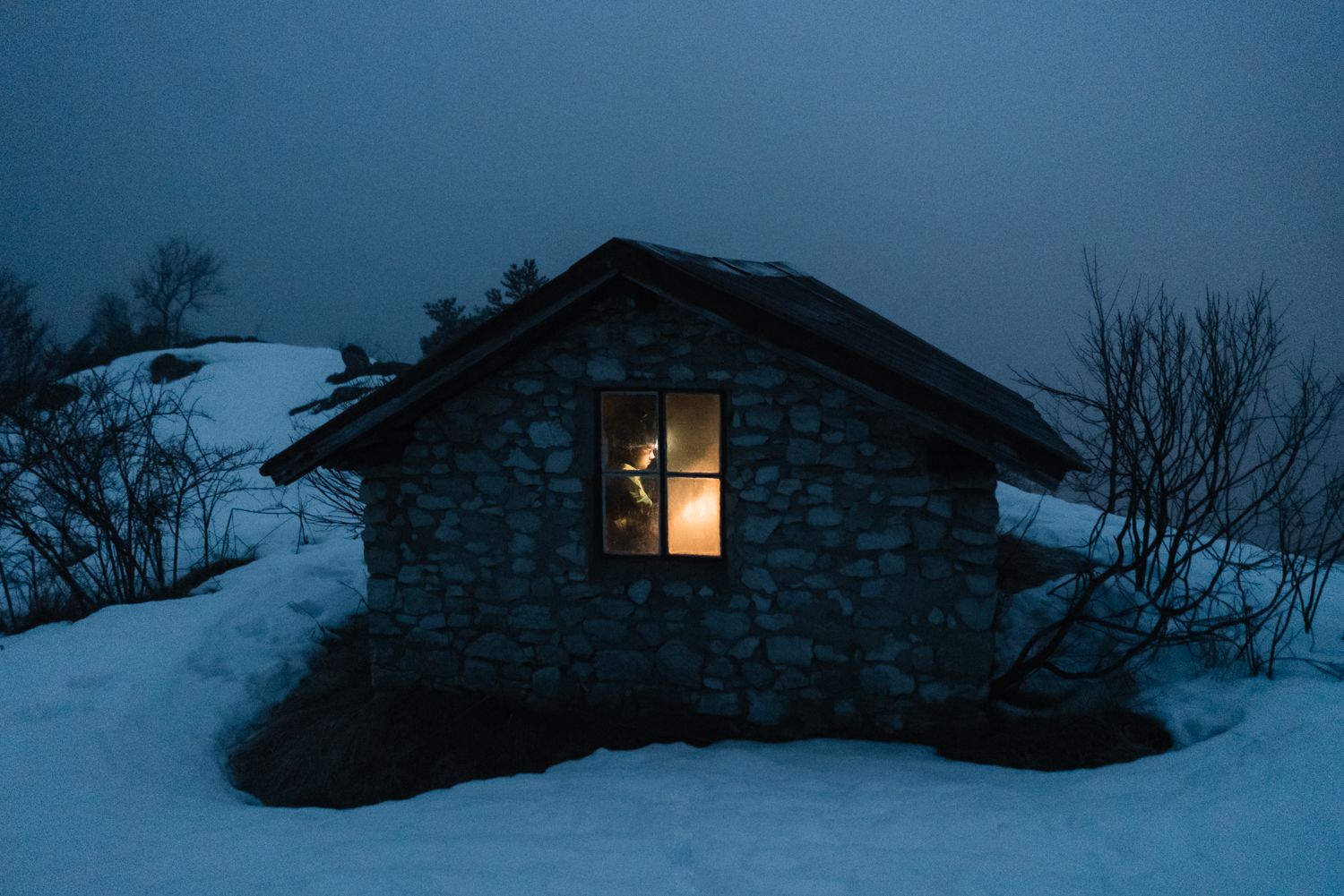 Microaventure à raquettes dans le Vercors